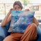 In The Clouds Throw Pillow By Emily Heard - All About Vibe