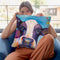 Mrs Cow Throw Pillow By Emily Heard - All About Vibe