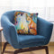 Psychedelic Foxes Throw Pillow By Emily Heard - All About Vibe