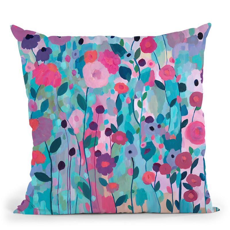 Joy Unleash Throw Pillow By Carrie Schmitt - All About Vibe