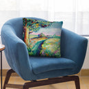 Tranquil Tree Throw Pillow By Emily Heard - All About Vibe