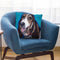Basset Hound Roxie Throw Pillow By Hippie Hound Studios - All About Vibe