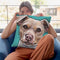 Brazilian Terrier 1 Throw Pillow By Hippie Hound Studios - All About Vibe