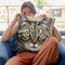 Cat Tabby Ontan Throw Pillow By Hippie Hound Studios - All About Vibe