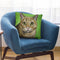 Cat Tabby Wrigley Throw Pillow By Hippie Hound Studios - All About Vibe