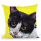 Cat Tuxedo Throw Pillow By Hippie Hound Studios - All About Vibe