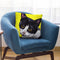 Cat Tuxedo Throw Pillow By Hippie Hound Studios - All About Vibe