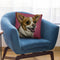 Chihuahua Bella Throw Pillow By Hippie Hound Studios - All About Vibe