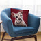 Chihuahua On Red 1 Throw Pillow By Hippie Hound Studios - All About Vibe