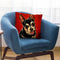 Chihuahua On Red Throw Pillow By Hippie Hound Studios - All About Vibe