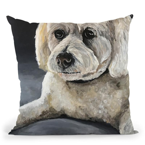 Cockapoo Throw Pillow By Hippie Hound Studios - All About Vibe