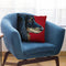 Dachshund Expressive Red Throw Pillow By Hippie Hound Studios - All About Vibe