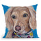 Daschund Bandana Throw Pillow By Hippie Hound Studios - All About Vibe
