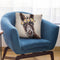 Donkey Rufus Flower Crown Throw Pillow By Hippie Hound Studios - All About Vibe