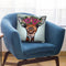 Giraffe Flower Crown Throw Pillow By Hippie Hound Studios - All About Vibe