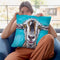 Goat Gizmo Throw Pillow By Hippie Hound Studios - All About Vibe