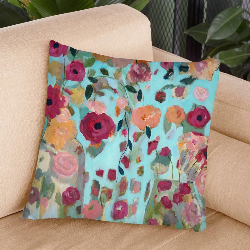 Gypsy Soul Throw Pillow By Carrie Schmitt - All About Vibe