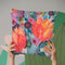 Inhalation Throw Pillow By Carrie Schmitt - All About Vibe
