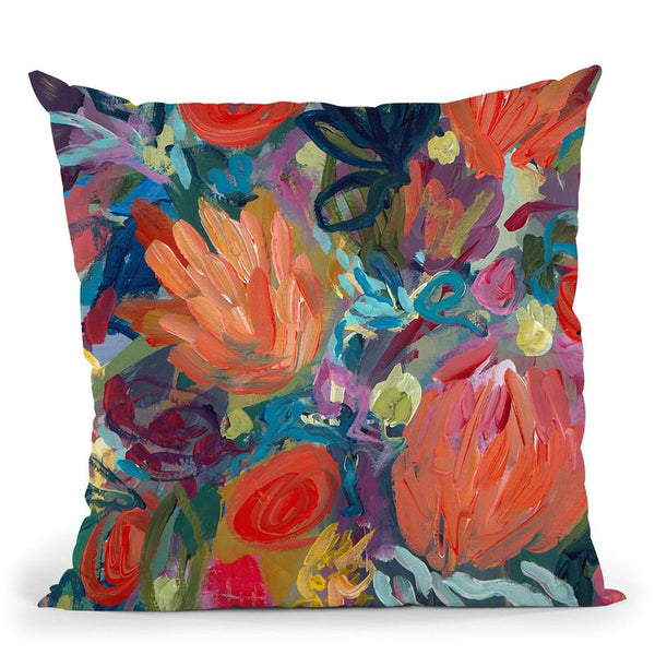 Mil Besos Throw Pillow By Carrie Schmitt - All About Vibe