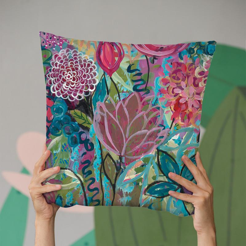 Persistence Throw Pillow By Carrie Schmitt - All About Vibe