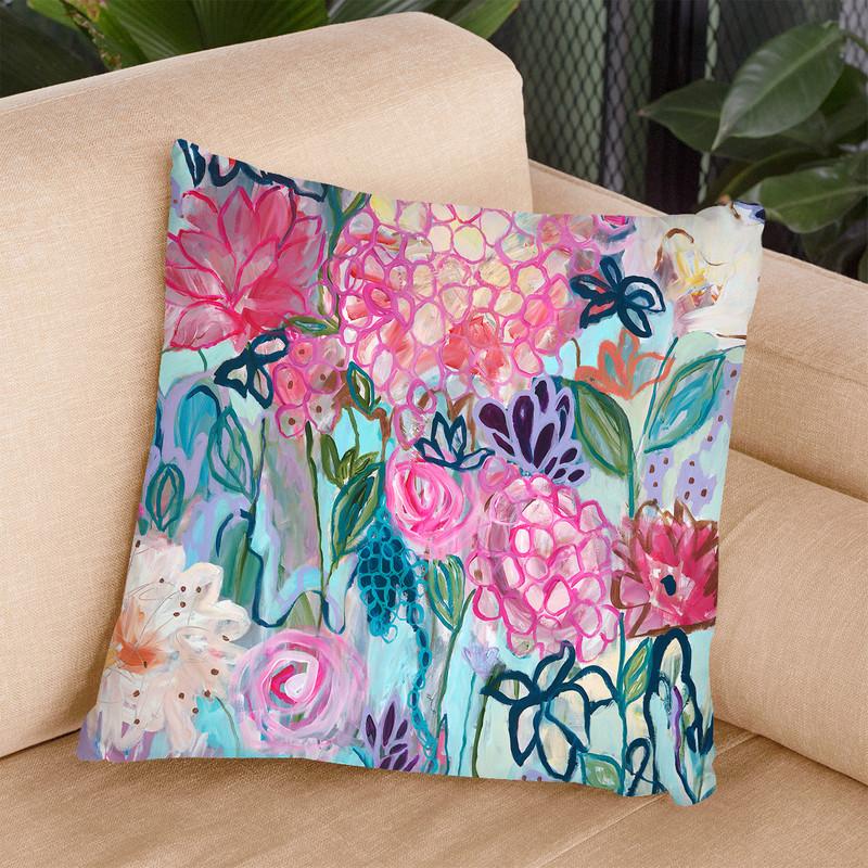 Enough Is Enough Throw Pillow By Carrie Schmitt - All About Vibe