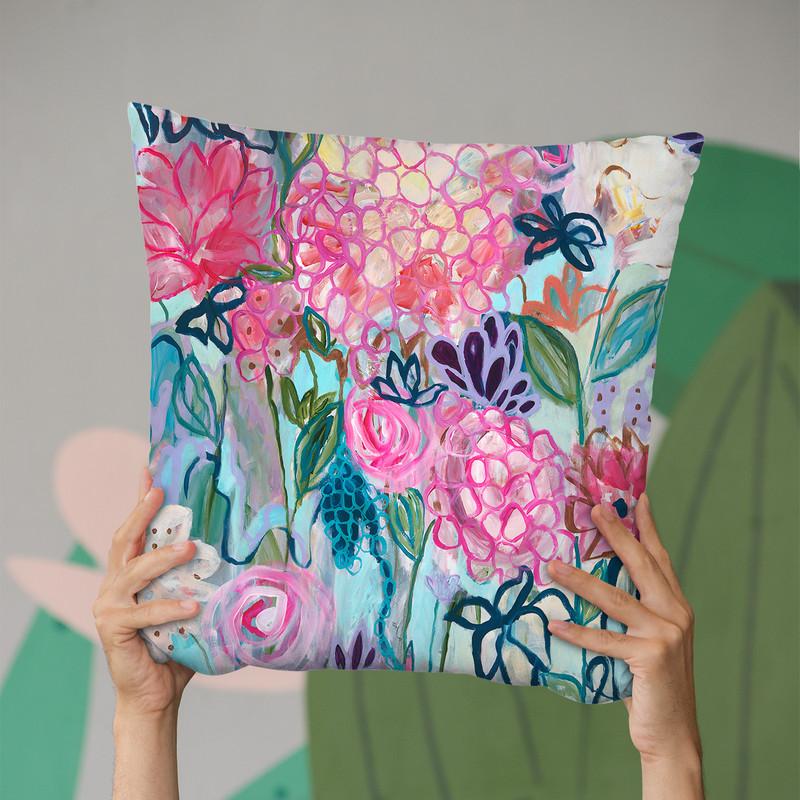 Enough Is Enough Throw Pillow By Carrie Schmitt - All About Vibe