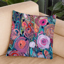 Floral Forest Throw Pillow By Carrie Schmitt - All About Vibe