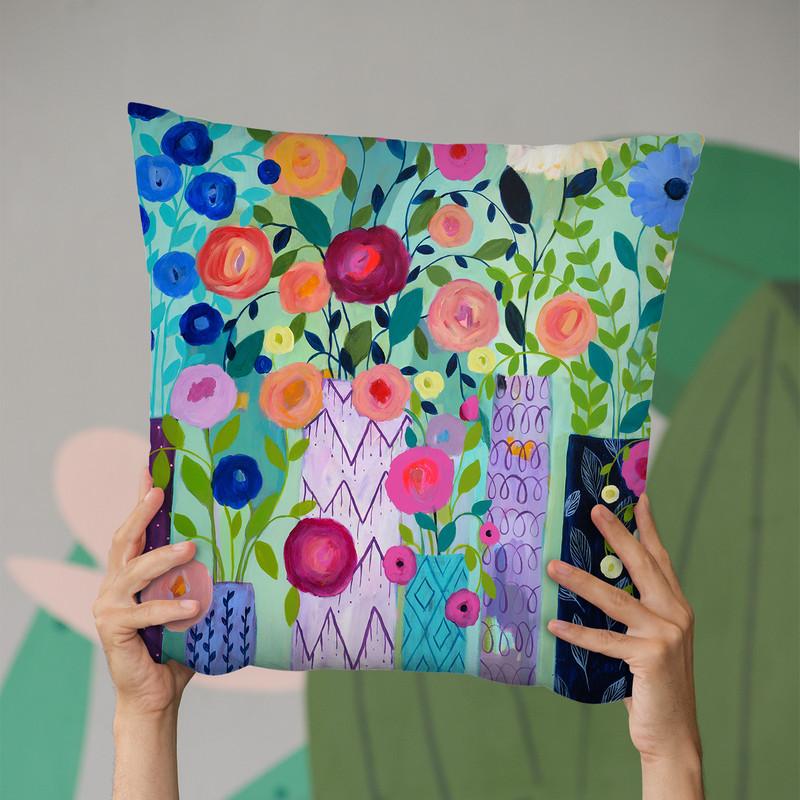 Ch150813-01 Throw Pillow By Carrie Schmitt - All About Vibe