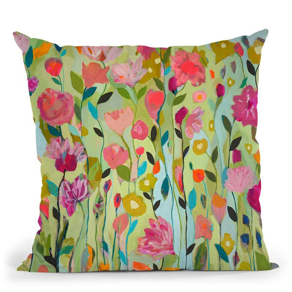 Floral & Botanical Throw Pillow By Carrie Schmitt - All About Vibe