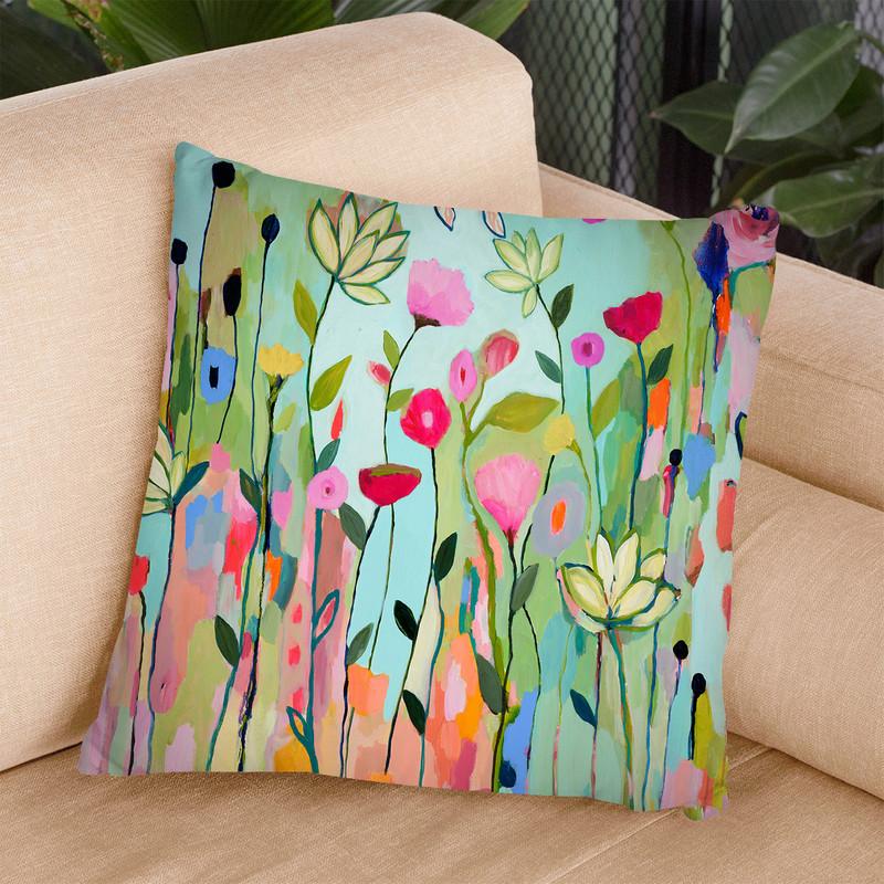 Floral & Botanical I Throw Pillow By Carrie Schmitt - All About Vibe