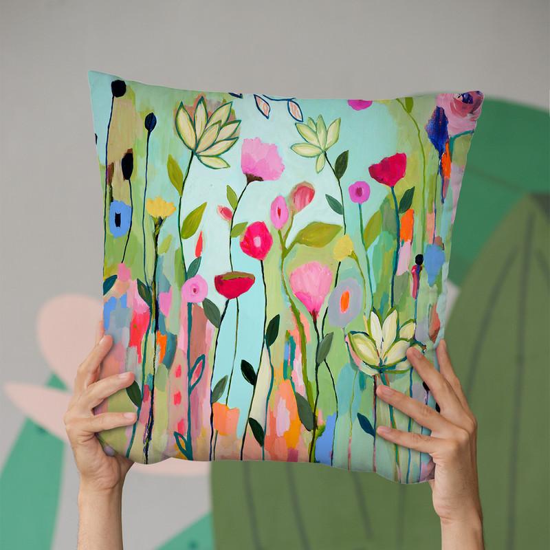 Floral & Botanical I Throw Pillow By Carrie Schmitt - All About Vibe