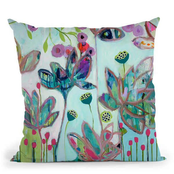 Floral & Botanical Iii Throw Pillow By Carrie Schmitt - All About Vibe