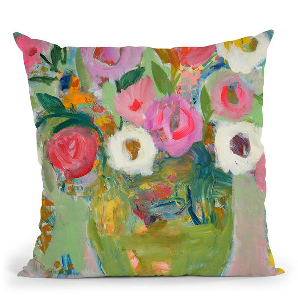 Floral & Botanical Iv Throw Pillow By Carrie Schmitt - All About Vibe