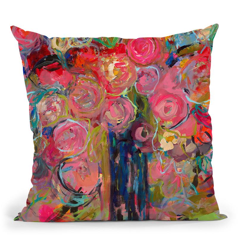 Schmitt Release Throw Pillow By Carrie Schmitt - All About Vibe