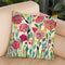 She Lived In Full Bloom Ps Throw Pillow By Carrie Schmitt - All About Vibe