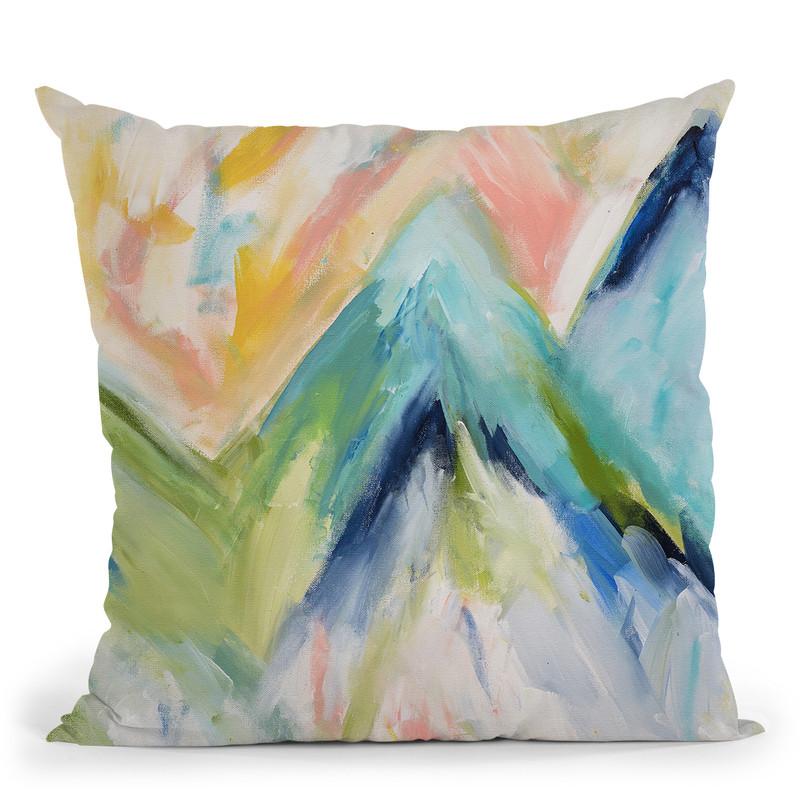 Denver Surprise Throw Pillow By Carrie Schmitt - All About Vibe