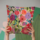 Feeling Groovy Throw Pillow By Carrie Schmitt - All About Vibe