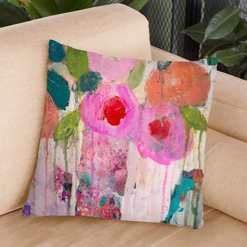 First Kiss Throw Pillow By Carrie Schmitt - All About Vibe