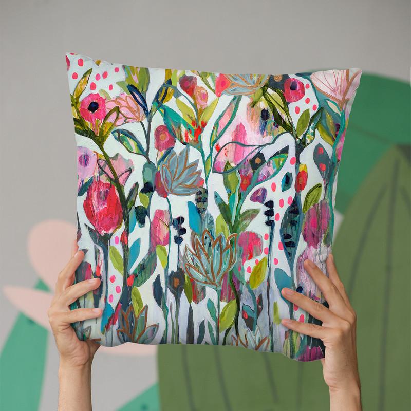 Protect Your Soul Throw Pillow By Carrie Schmitt - All About Vibe