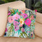 Rose Burst Throw Pillow By Carrie Schmitt - All About Vibe