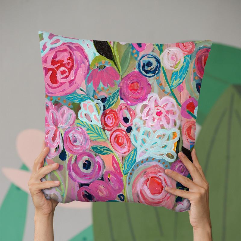 Whimsy Throw Pillow By Carrie Schmitt - All About Vibe