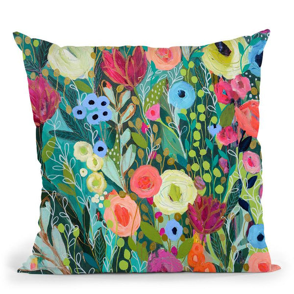 Into The Depths Throw Pillow By Carrie Schmitt - All About Vibe