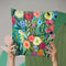 Into The Depths Throw Pillow By Carrie Schmitt - All About Vibe