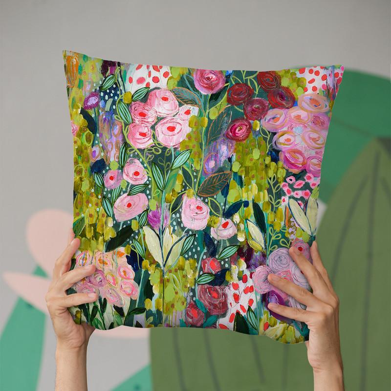 Illumination Throw Pillow By Carrie Schmitt - All About Vibe