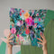 Born Botanical Throw Pillow By Carrie Schmitt - All About Vibe
