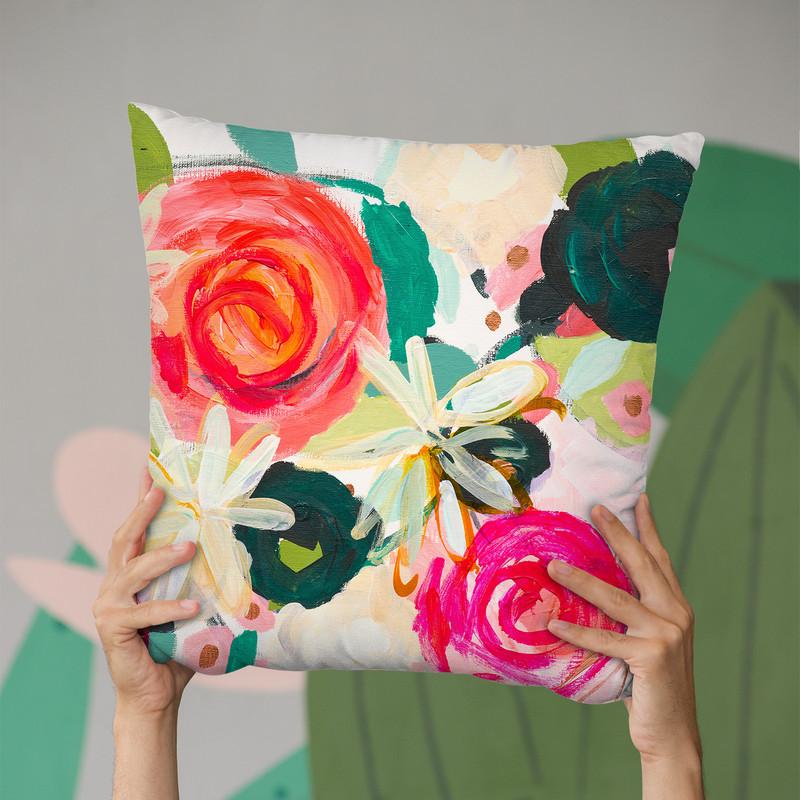 Deborahs Generosity Throw Pillow By Carrie Schmitt - All About Vibe