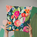 Doreens Optimism Throw Pillow By Carrie Schmitt - All About Vibe