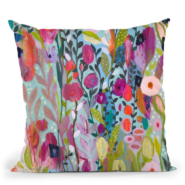 Flow In The Divine Throw Pillow By Carrie Schmitt - All About Vibe