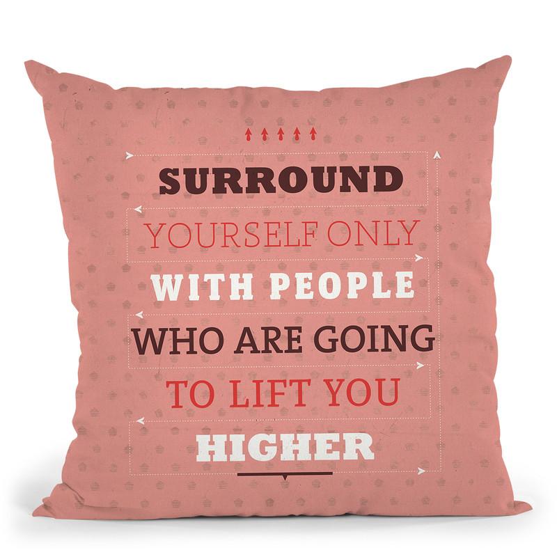 Good Friends Throw Pillow By American Flat - All About Vibe