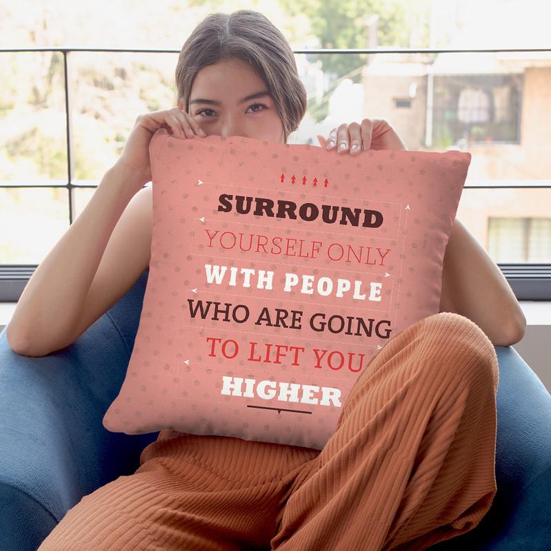 Good Friends Throw Pillow By American Flat - All About Vibe